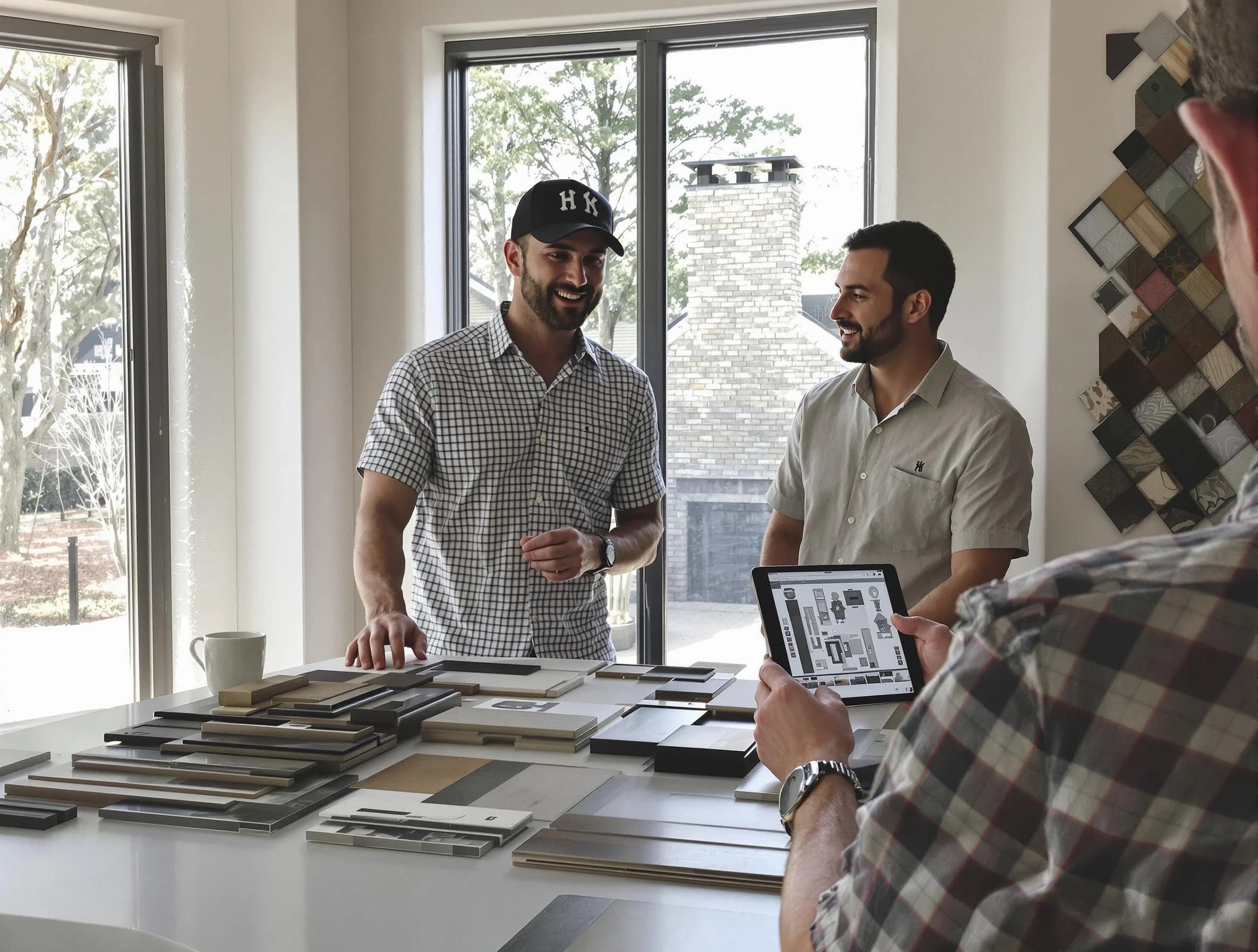 South Plainfield Chimney Sweep remodeling a chimney and fireplace in South Plainfield, NJ