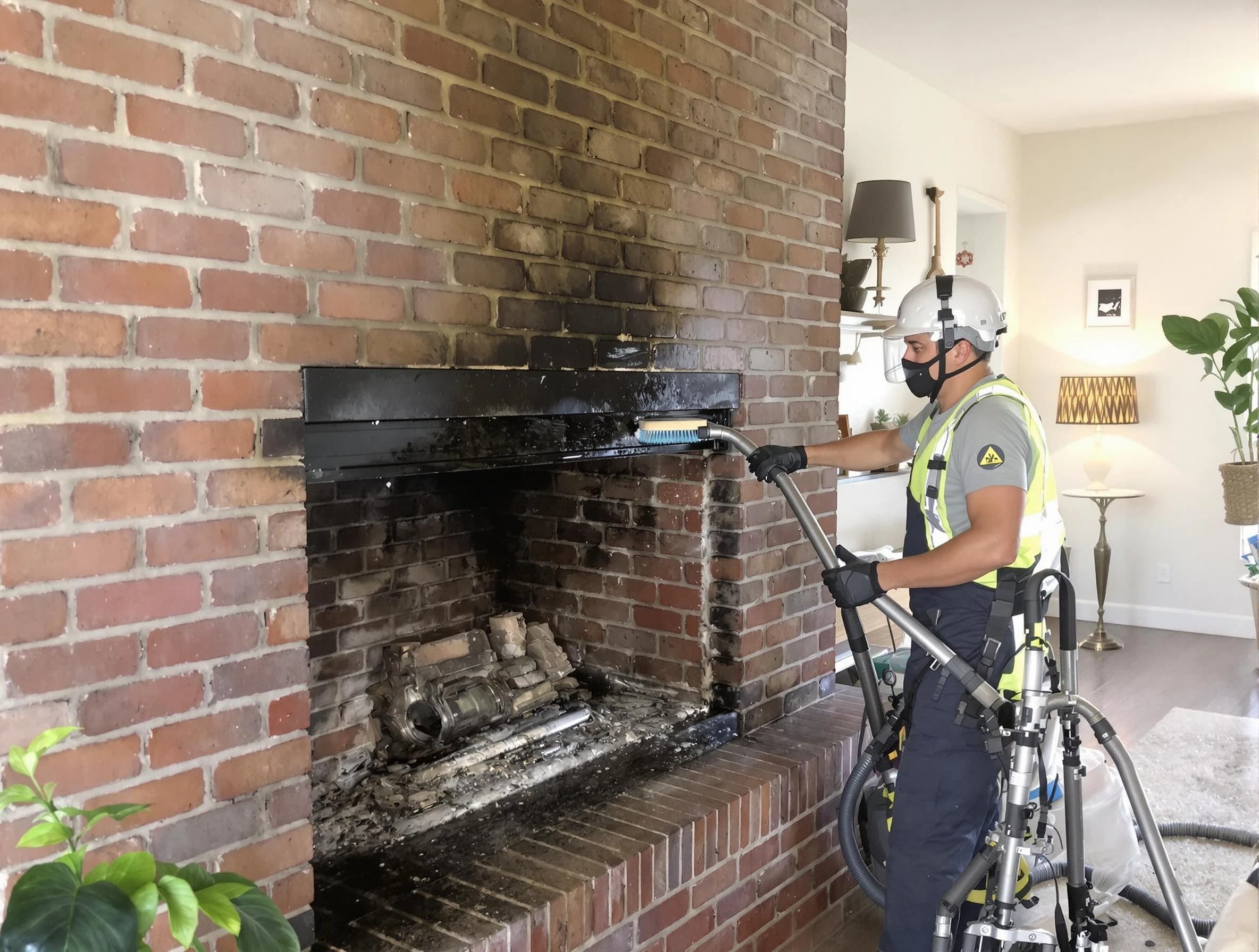 South Plainfield Chimney Sweep providing fireplace cleaning services in South Plainfield, NJ